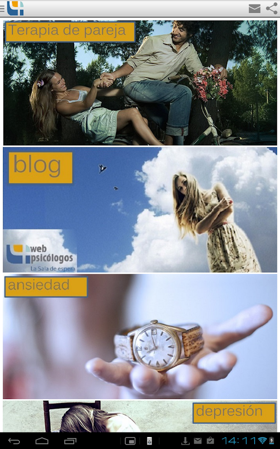 Aplicación Adnroid psicología