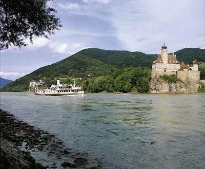 Schoenbuehel Castle near Melk, Austria.