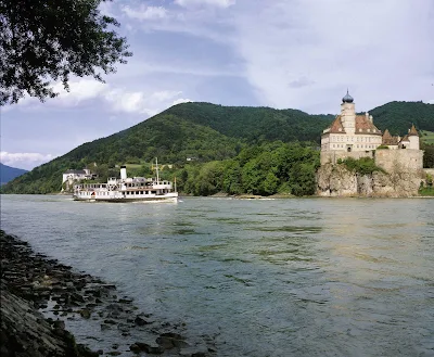 Schoenbuehel Castle near Melk, Austria.