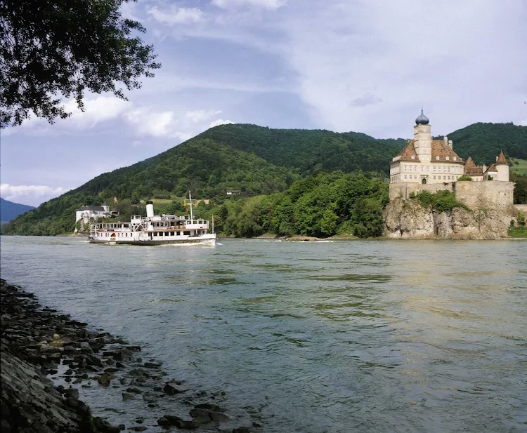 Schoenbuehel Castle near Melk, Austria.