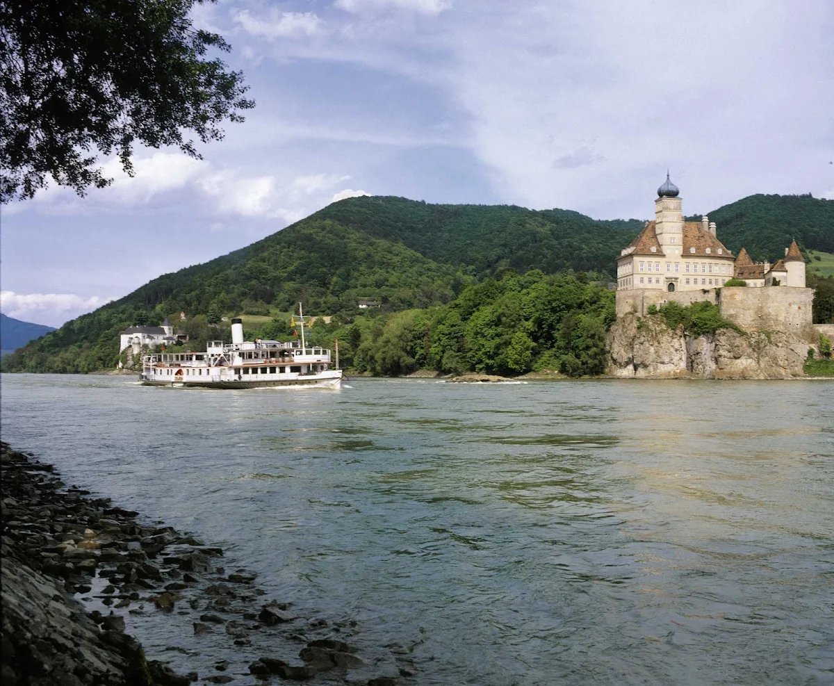 schoenbuehel-castle-near-melk-danube - Schoenbuehel Castle near Melk, Austria.