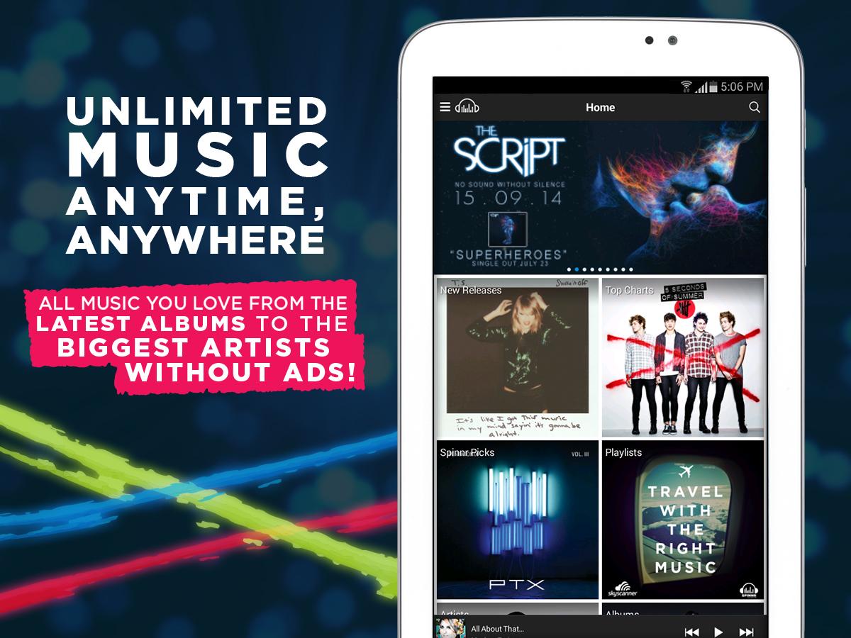 Phone Download Music Directly To Android Phone spinnr music android apps on google play screenshot