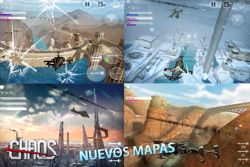 Android application CHAOS Combat Helicopter HD #1 screenshort