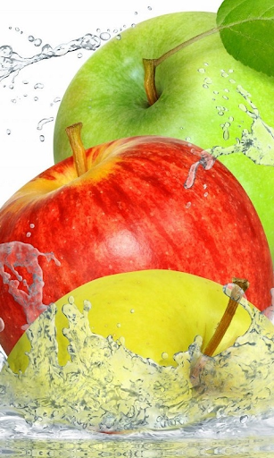 Fruits In Water HD LWP