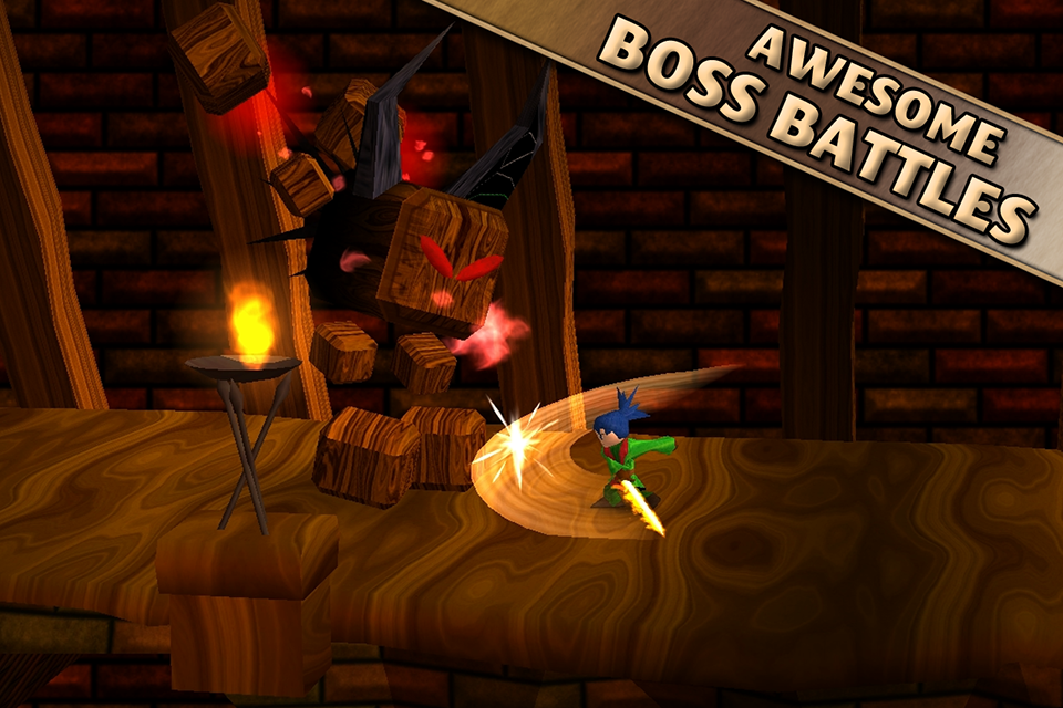   Swordigo- หน้าจอ 