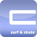Surf & skate logo