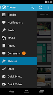 WordPress - screenshot thumbnail