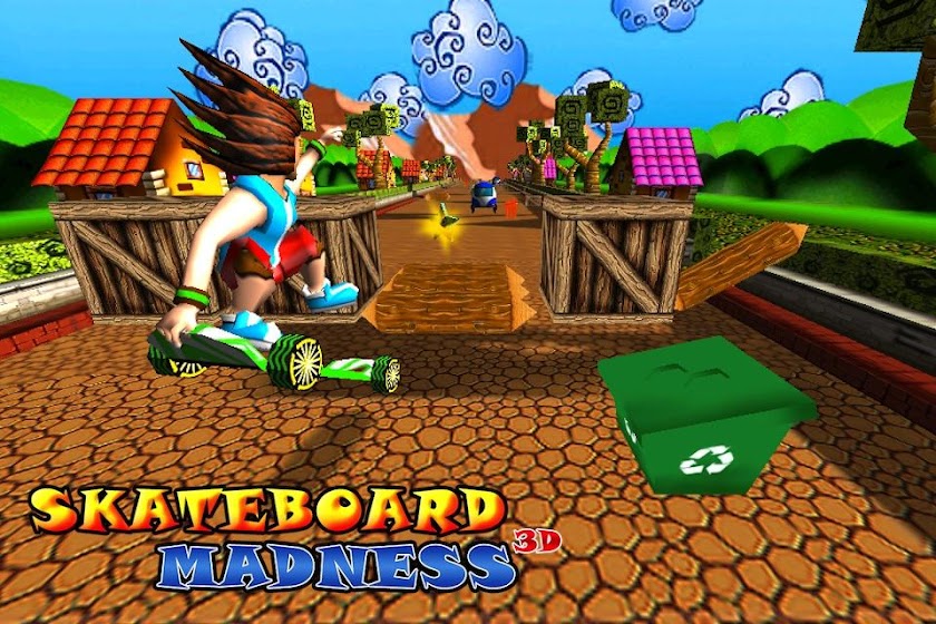 Skate Board Madness ( 3D Game) Screen 3
