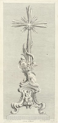 Ontwerp voor een altaar kruisbeeld