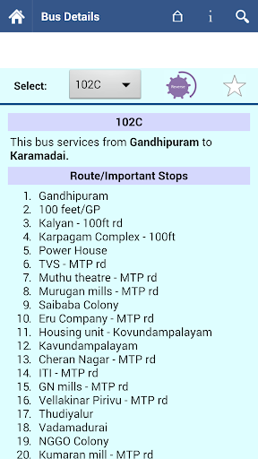 免費下載交通運輸APP|Coimbatore Bus Info app開箱文|APP開箱王