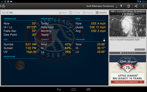 【免費運動App】Little League WeatherBug-APP點子