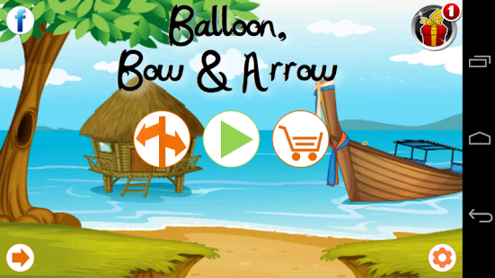 Balloon, Bow & Arrow