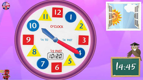 Clock Time for Kids by AppQuiz poster 14