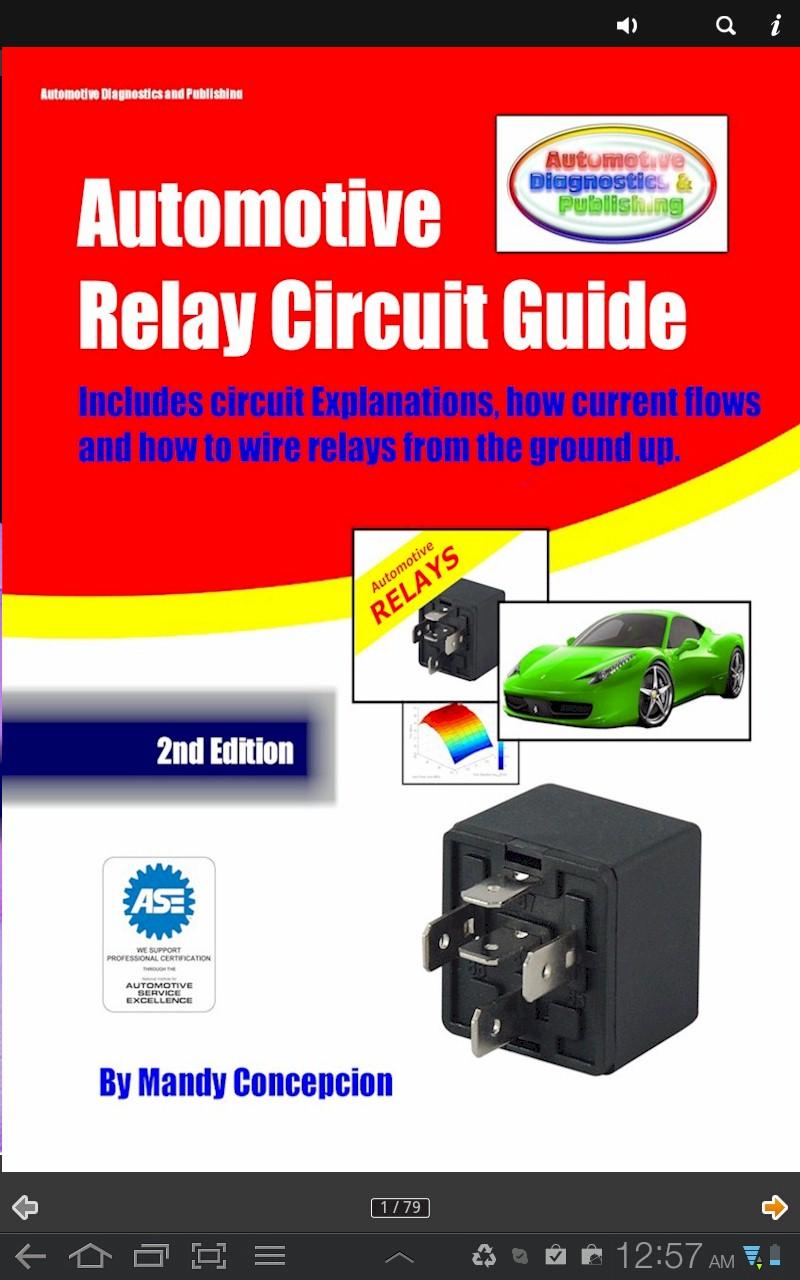 Android application Automotive Relay Circuit Guide screenshort
