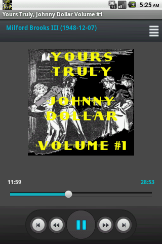 Yours Truly Johnny Dollar V 1