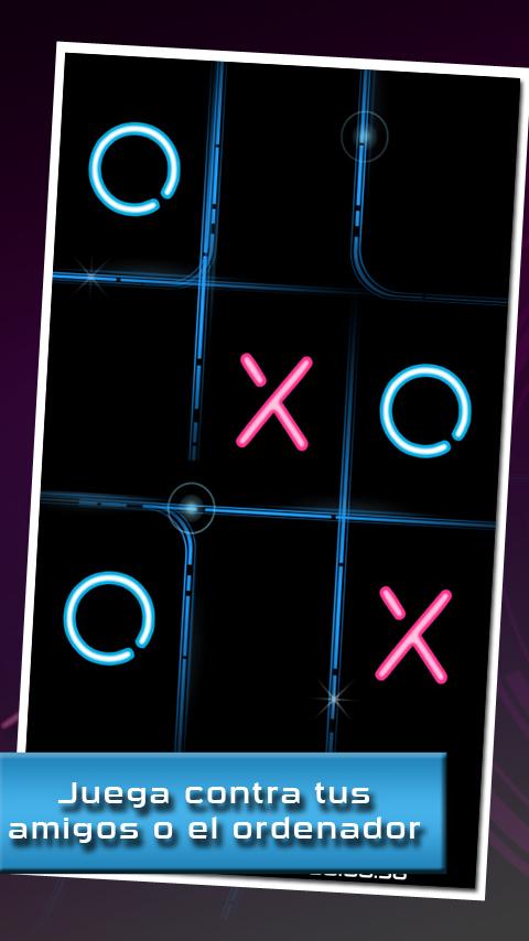 Android application Tic Tac Toe Glow  PREMIUM screenshort
