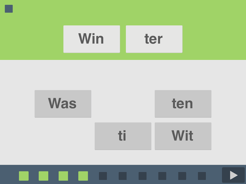 Der Silbentrainer Screen 3