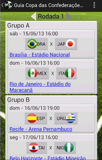 Guide Confederations Cup FREE