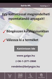 Go print nyomtatás Screenshots 1