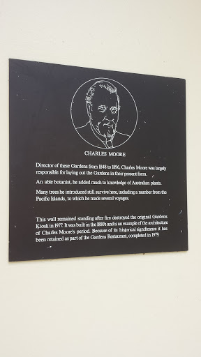 Charles Moore Plaque