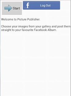 Android application Picture Publisher screenshot