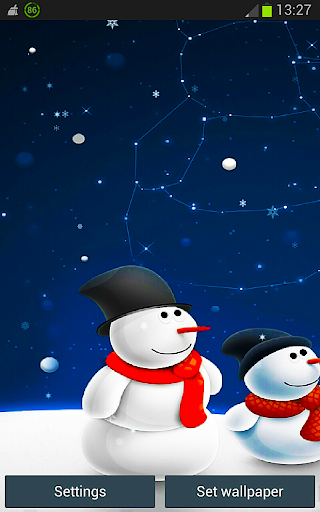 Christmas Snowfall LWP App