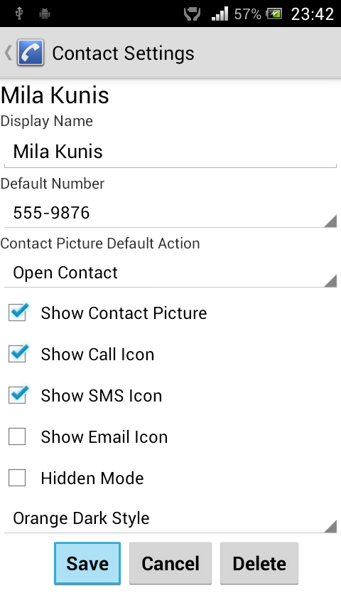 Quick Call Pro Screen 3