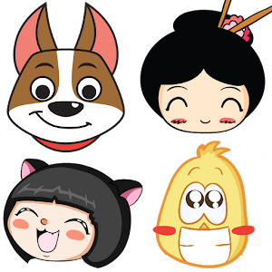 Sticker World by Emoji World ™ logo
