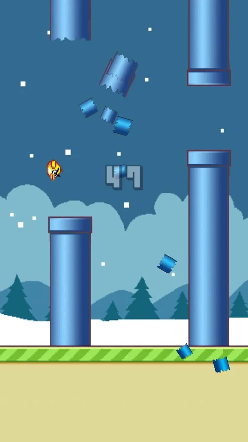 Revenge Bird -Crush tiles - screenshot