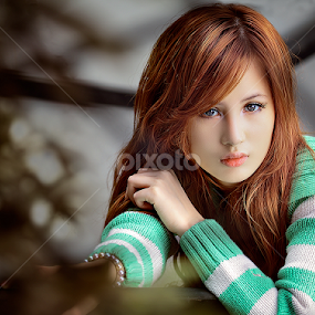 Beauty Pamela by Rio Suparlan - People Portraits of Women