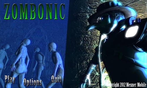 Android application Zombonic screenshort