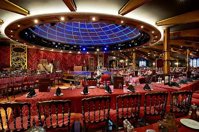A highlight of your Norwegian Getaway cruise will be the Illusiionarium, which features world-class magicians performing illusions during dinner with original special effects.