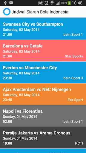 Soccr - Jadwal SepakBola