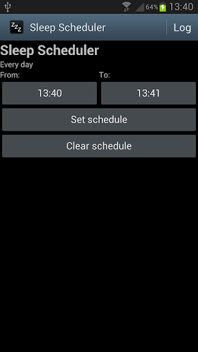 Sleep Scheduler