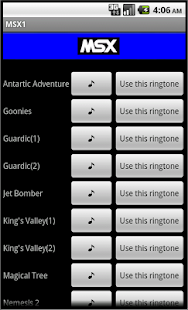 Free MSX Ringtones APK
