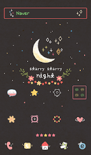 【免費個人化App】starry starry night 도돌런처 테마-APP點子