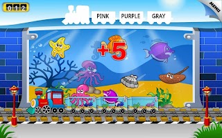 Preschool Learning Games Train APK צילום מסך #2