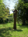 木彫刻「リトアニアの聖カシミール」