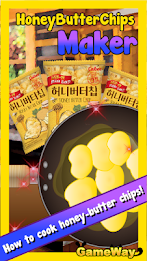 HoneyButter Chips Cooking Game poster 1