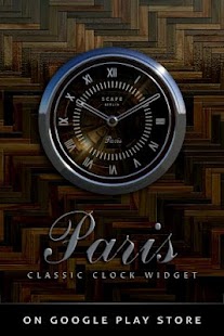 PARIS Digital Clock Widget Screenshots 2