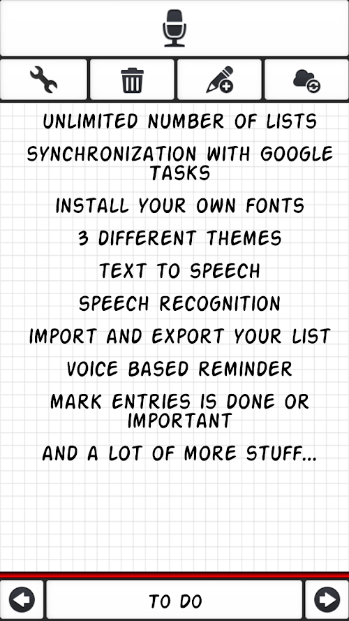 Android application Notepad Pro screenshort