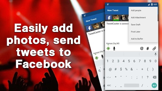TweetCaster Pro for Twitter Screenshot