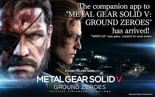 Android application METAL GEAR SOLID V: GZ screenshort