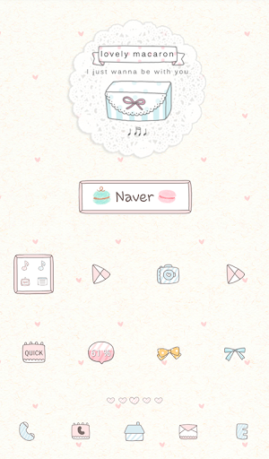 lovely macaroons dodol theme