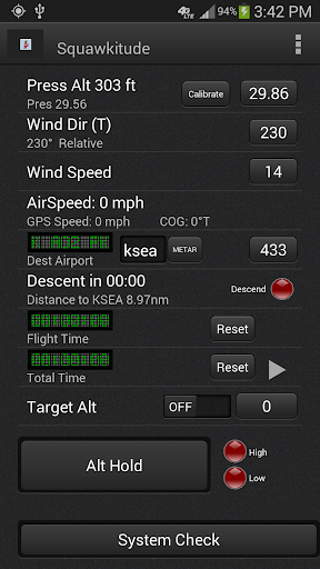 Altitude Airspeed Alerting