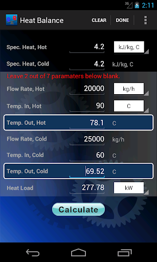 Heat Balance