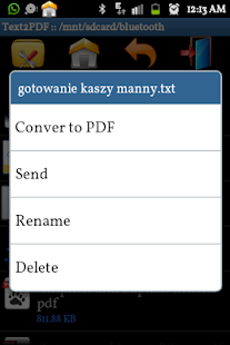 Free Download Text to PDF Converter Demo APK