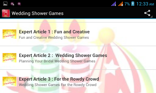 【免費教育App】Wedding Shower Games Ideas-APP點子