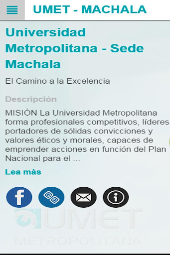 【免費教育App】Universidad Metropolitana UMET-APP點子