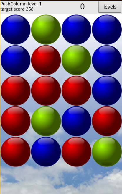 Android application Bubble Crush Challenge screenshort
